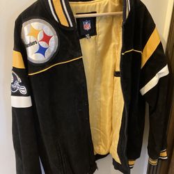 Steelers (NEW) Suede Coat