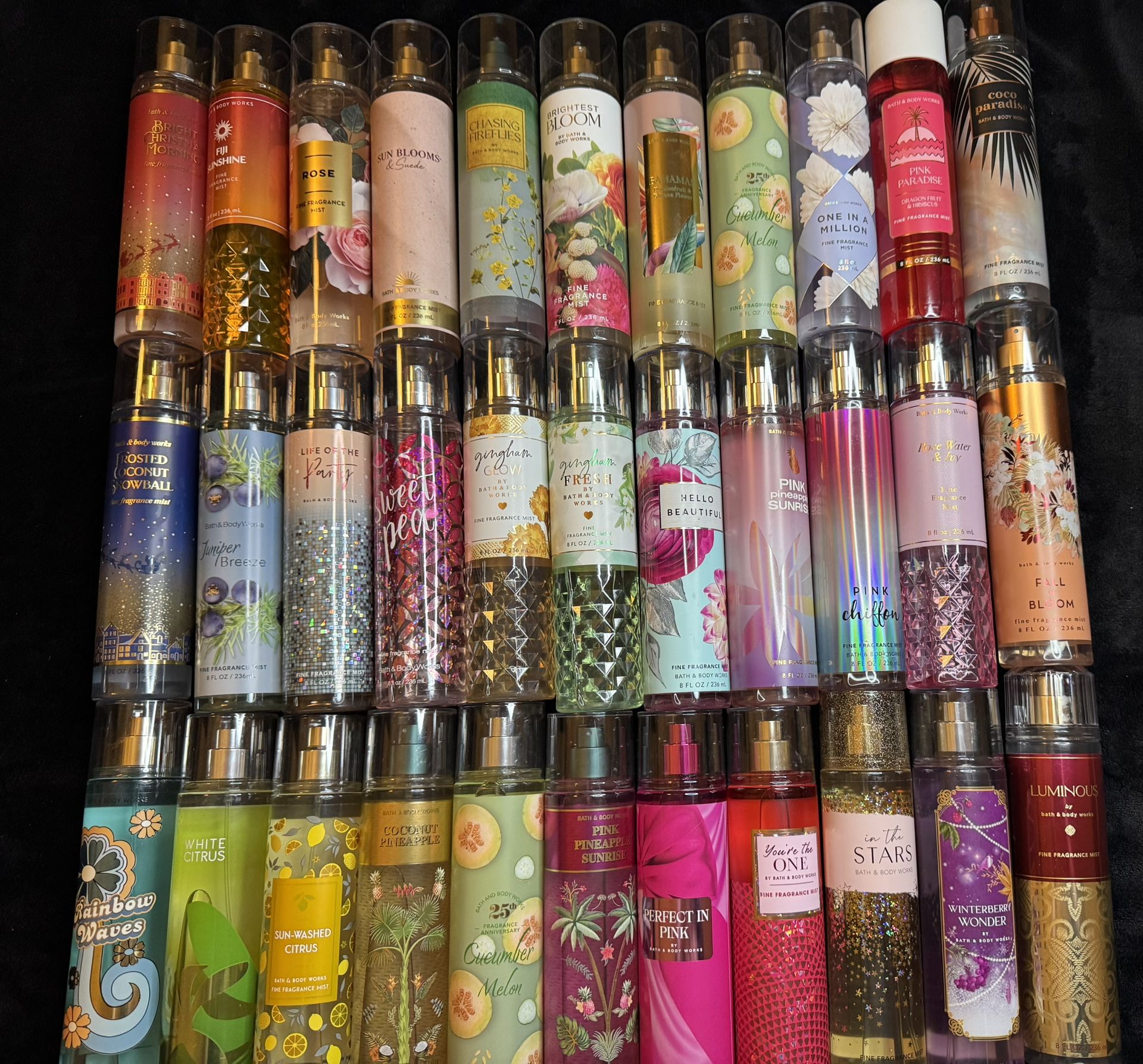 Bath & Body Works Fragrance Mists