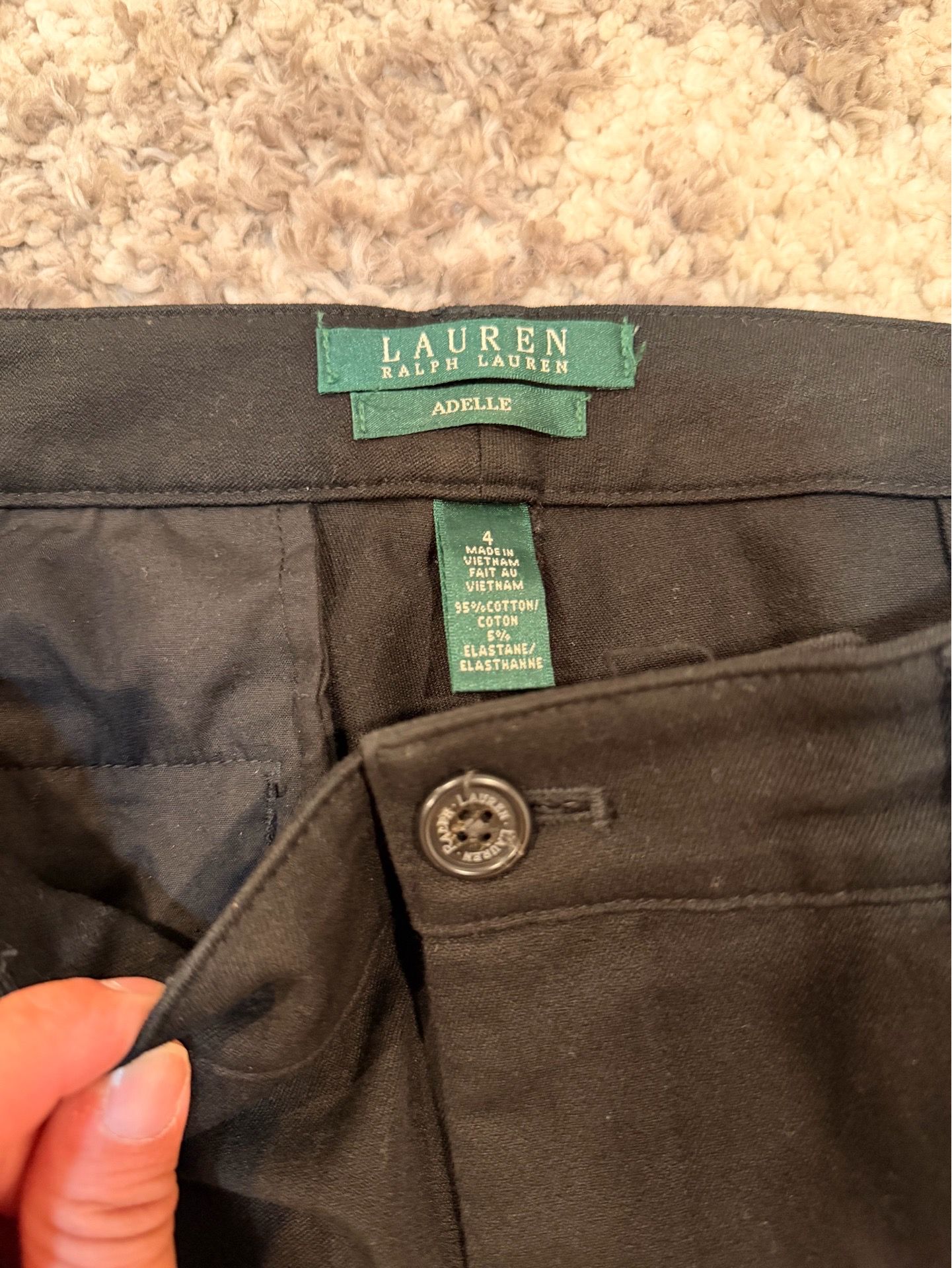 Ralph Lauren black dress pants