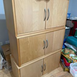 2  Wood Wall Storage 