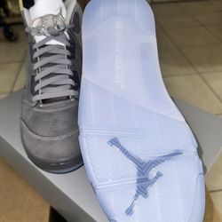 Air Jordan retro 5 wolf grey