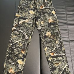 FUGAZI Tree Camo Carpenter Pants : Size S