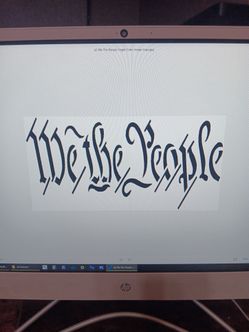 Patriotic Stencil