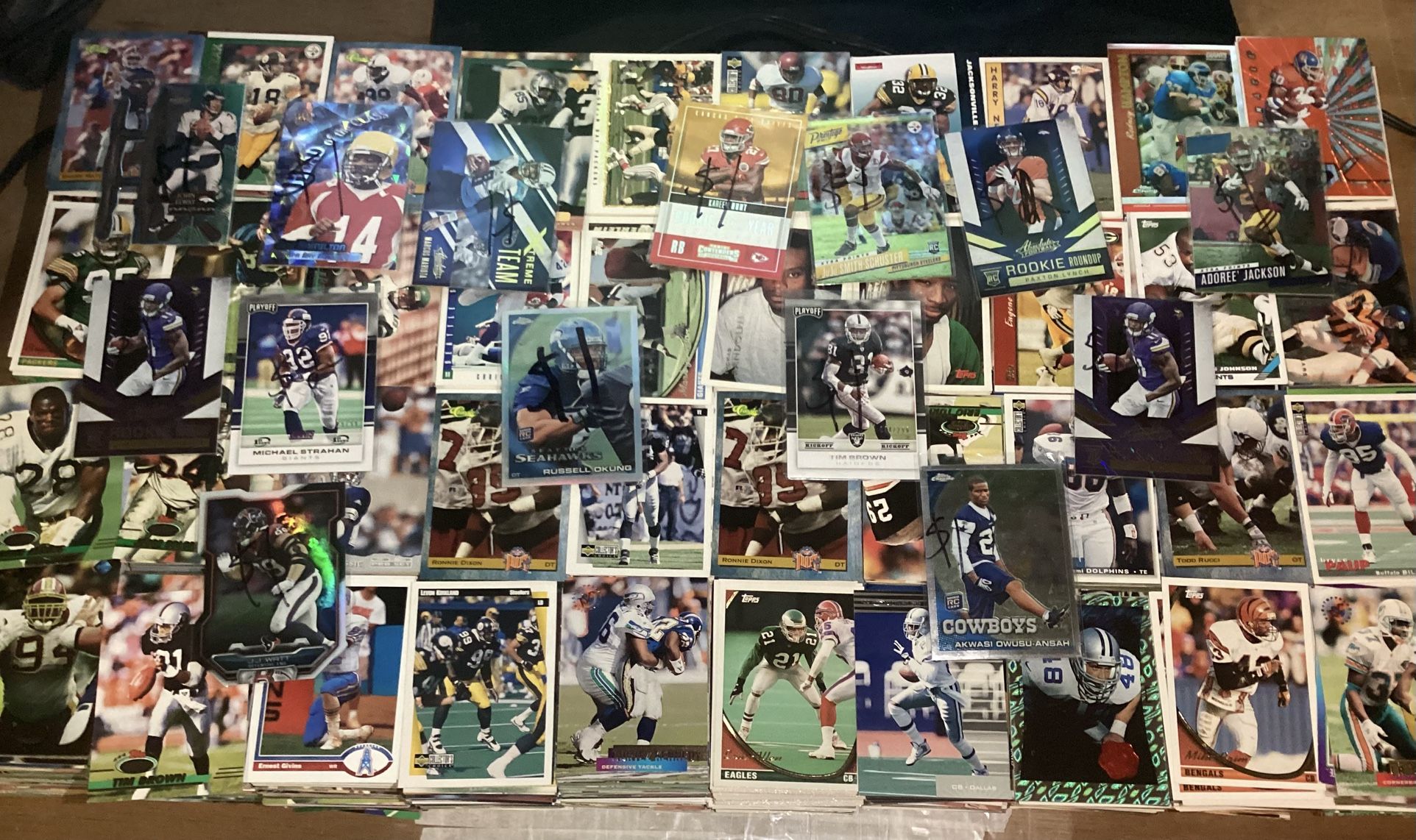 Over 4500 NFL Football Cards From The 1990s with Some 2000s and 2010s