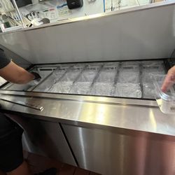 🥗🥖Empura, E-KSP60M Megatop Sandwich/ Salad Prep Refrigeration 🥖🥗