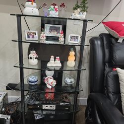 Multiple Media Shelf