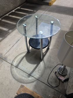 Two Side Glass And Strong Tables