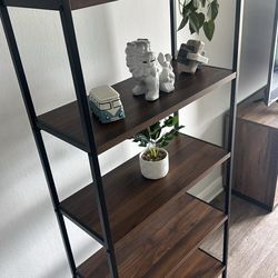 Wooden Ladder Shelf