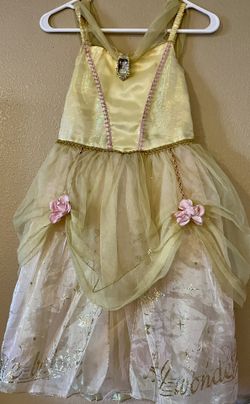 Disney Princess Belle Dress Sz 7/8 Halloween Costume