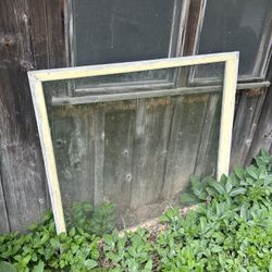 Farm Window With Glass
