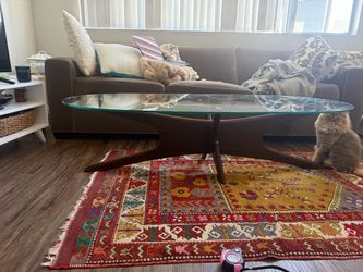 Authentic Hand-Knotted Turkish-Style Wool Rug — Vibrant Medallion Pattern