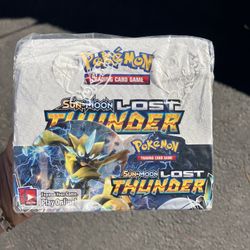 Pokemon Lost Thunder Booster Box 