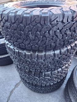 4 tires LT285/70r17 bfgoodrich all terrain ko2