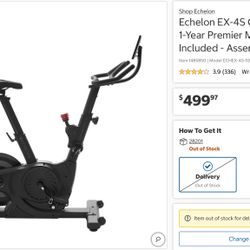 Echelon EX-4S Connect Bike