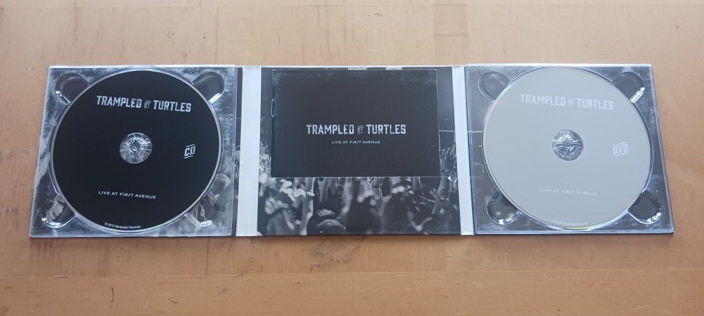 TRAMPLED BY TURTLES LIVE AT FIRST AVENUE DVD CD
