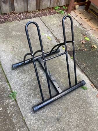 Two Bike Storage Stand