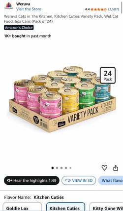 Weruva Cats in the Kitchen Wet Cat Food 24-Pack