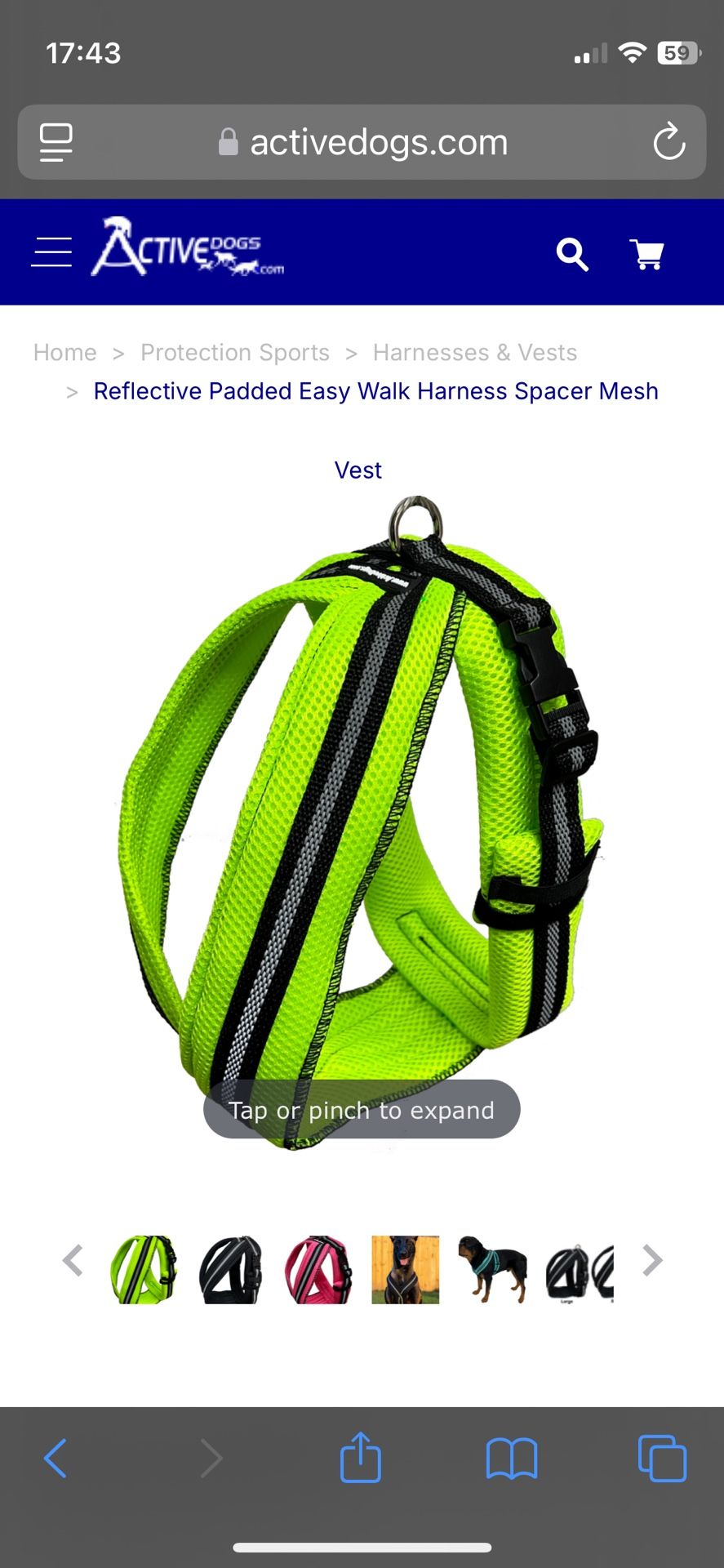 Reflective Dog Harness