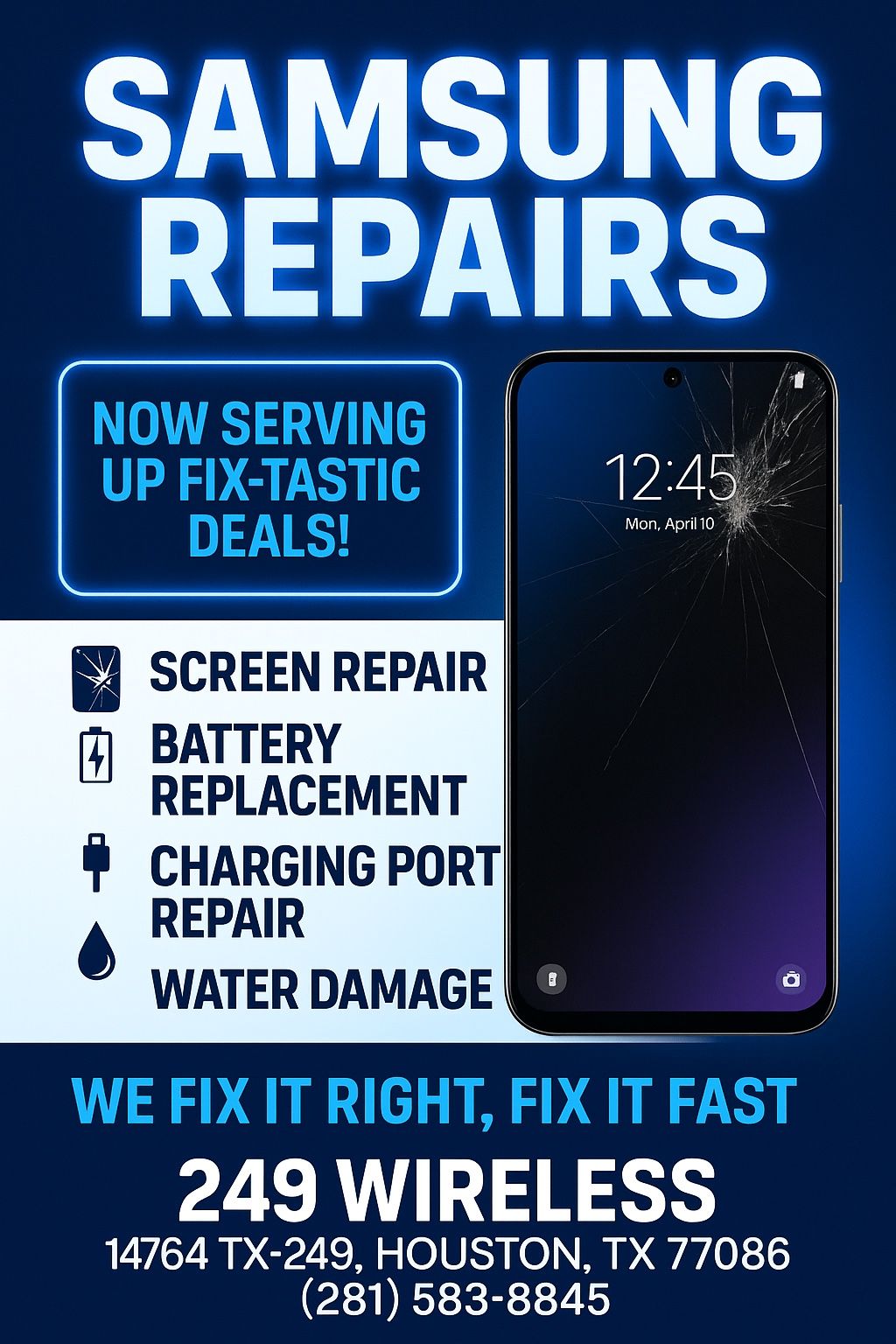Samsung Repairs - Call And Get A Quote Now 💯