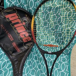 Prince  Power Pro Titanium 27" S Tennis Racket w/ Cover 