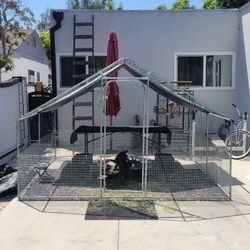 Metal Cage - Heavy Duty, Waterproof,  with Anti-Ultraviolet Cover