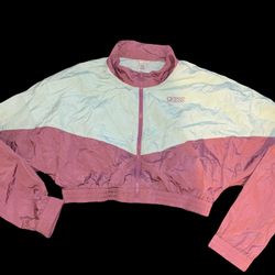 Women’s Guess Cropped Windbreaker Jacket 