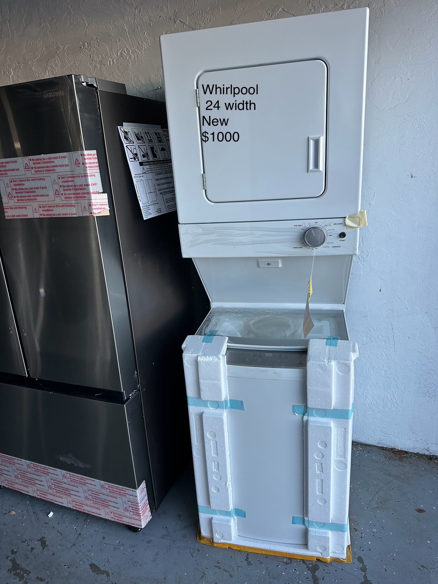 Whirlpool Stackable Washer Dryer