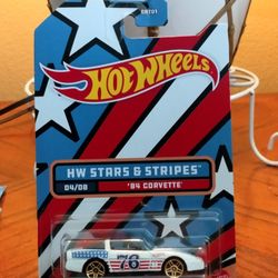 Hot Wheels - '84 Corvette - 2022 Stars & Stripes Series

