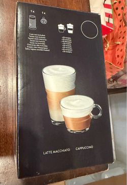 Nespresso Aeroccino 3 Electric Milk Frother - Black, New