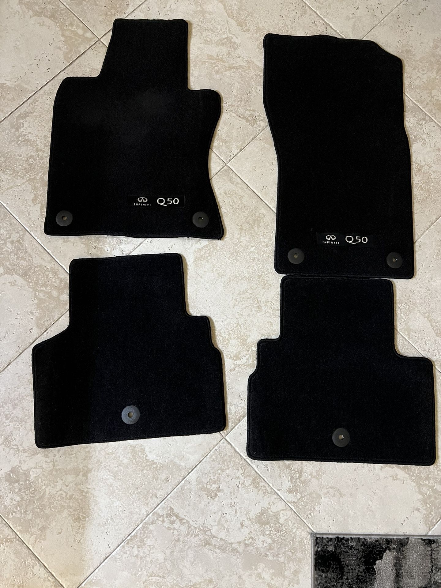Infinity Q50s Carpet Floor Mats