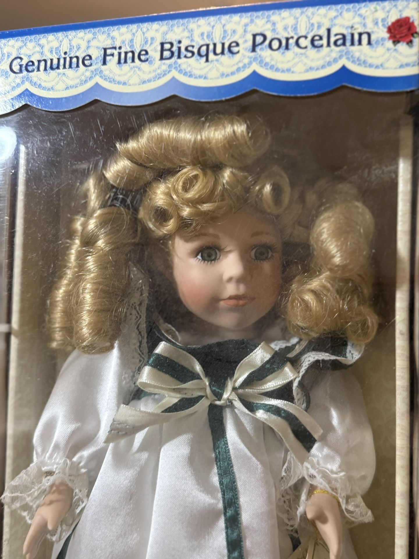 A Nice Genuine Fine Bisque Porcelain Doll