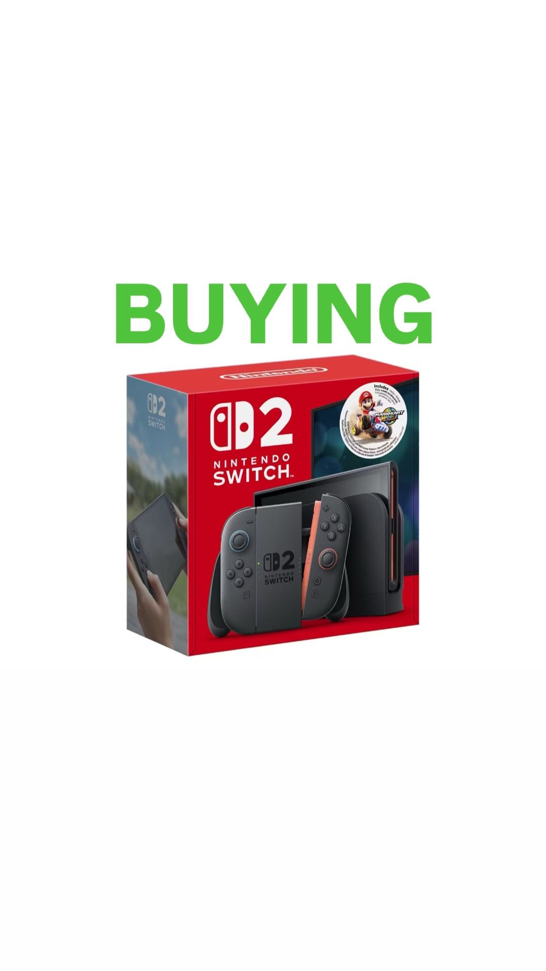 BUYING SWITCH 2 MARIO KART BUNDLES