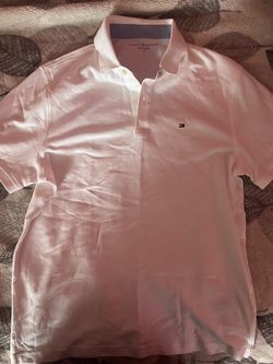 Tommy Hilfiger White Polo Shirt SIZE- M*BRAND NEW NO TAGS*