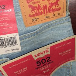 New Levi’s Kids Size 18 