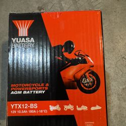 YUASA YTX12-BS BATTERY