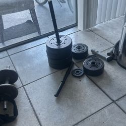 60 Pounds  Of W Lifting 