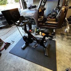 Peloton Bike And Shoes