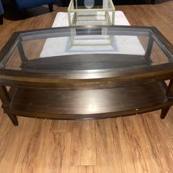 Brown and Glads Coffee Table 