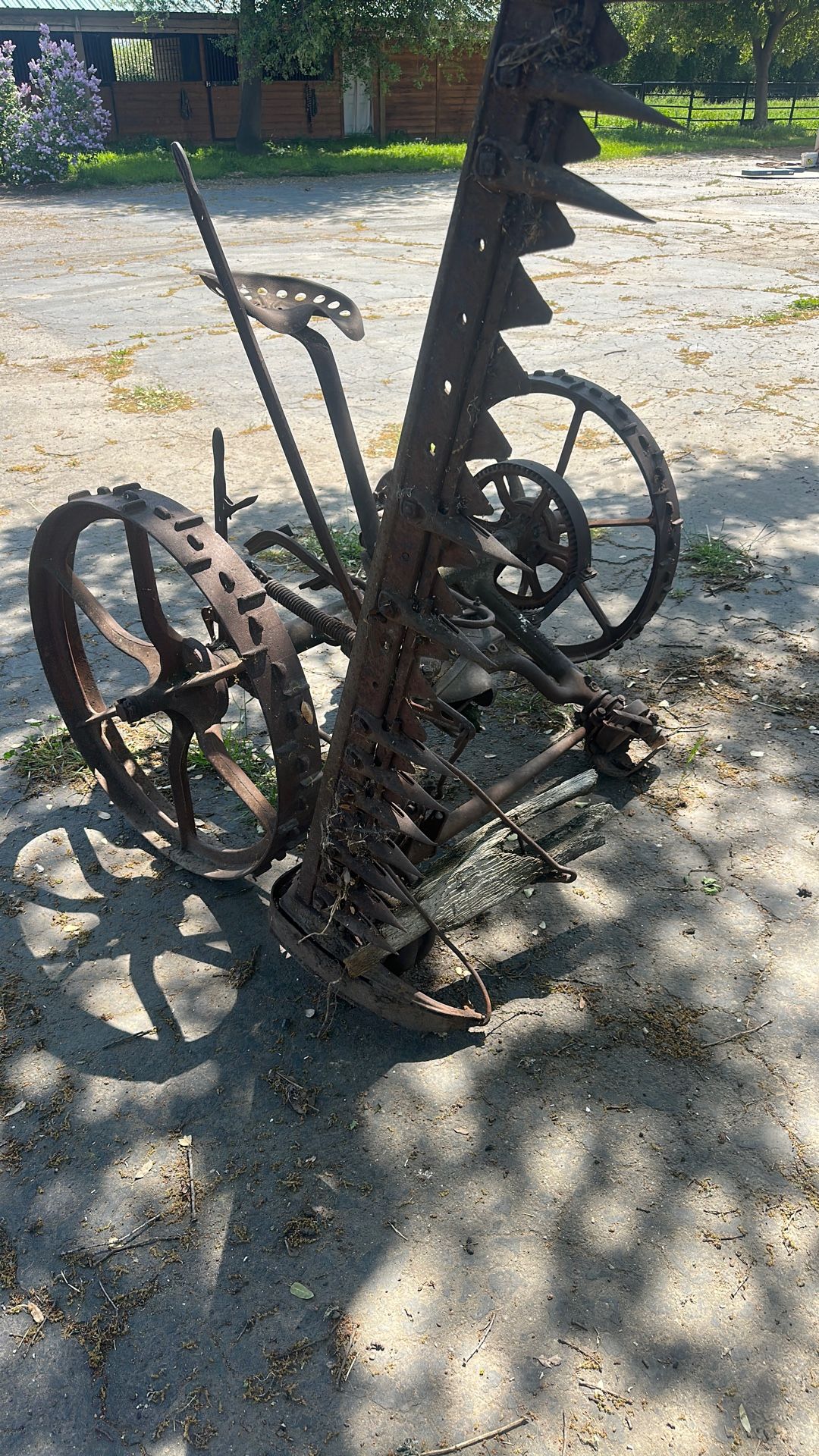 Antique Hay Rake
