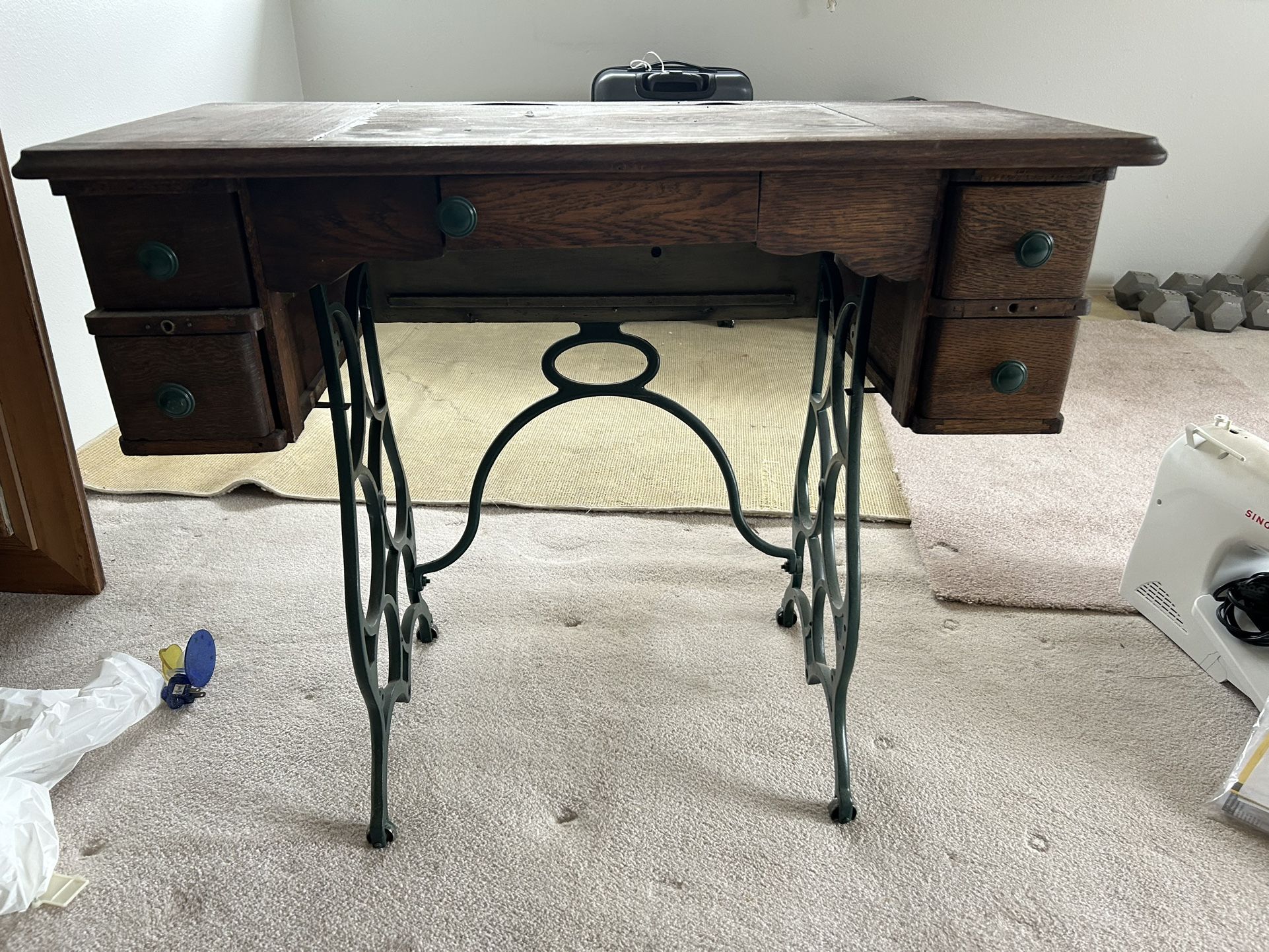 Antique Sewing Table