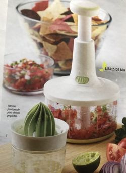 Princess House Procesador Manual 6 Piezas Nuevo 