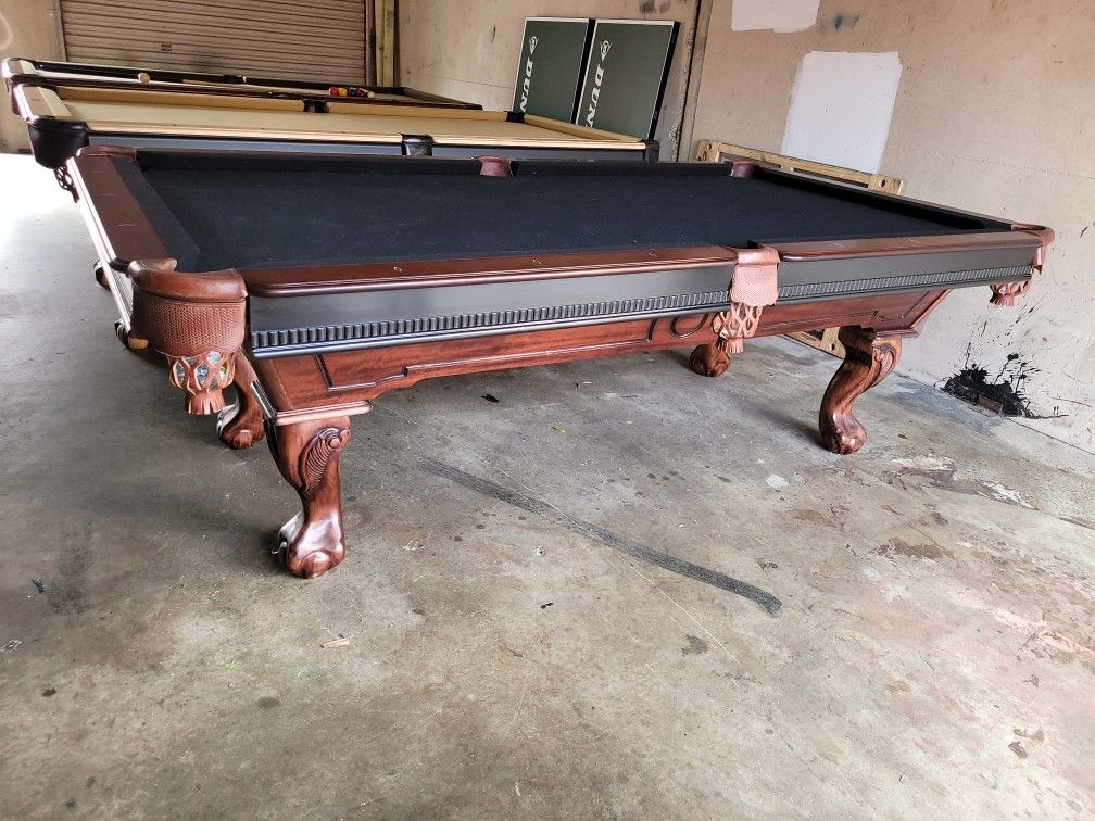 8ft Slate Pool Table (like new)