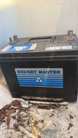 Budget Master Car Battery