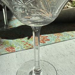 Vintage Crystal Dessert Glasses