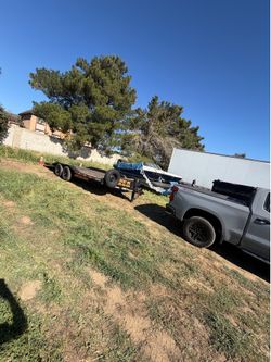 Car Hauler Trailer 20’x8.5’ Drive Over Fenders. Equipment Included