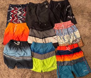 Boys Swimsuit Lot Size 7/8