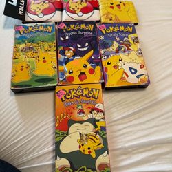 Pokemon Cards VHS And More