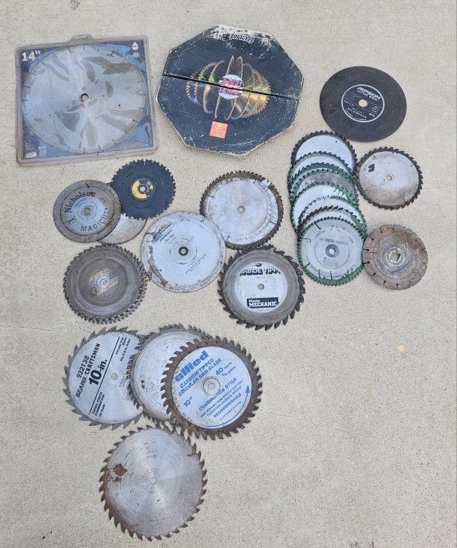 Saw Blades - Various Lot