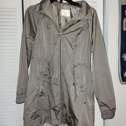 Gray XS Rain Jacket
