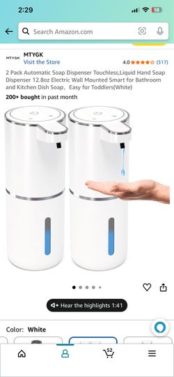 Soap Dispenser – Never Used  Selling a brand new soap dispenser that has never been used.